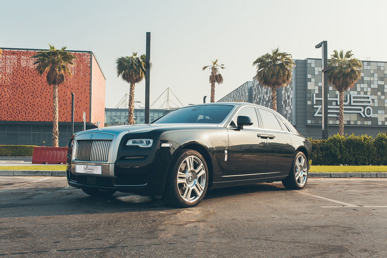 Rolls Royce Ghost For Rent (Hire) in Dubai | Parklane Car Rental